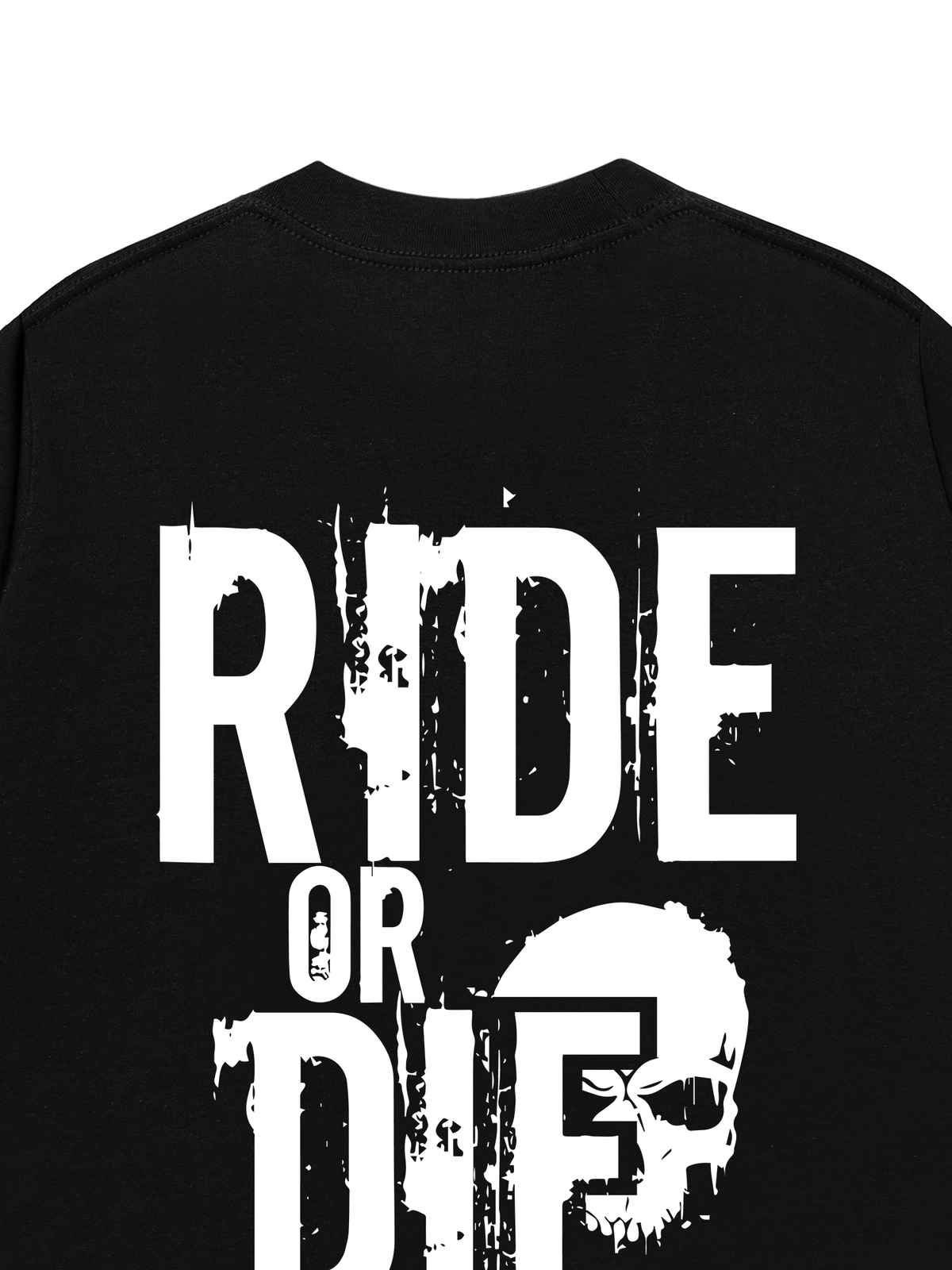 Áo Thun Relaxed Fit Skull Ride Or Die