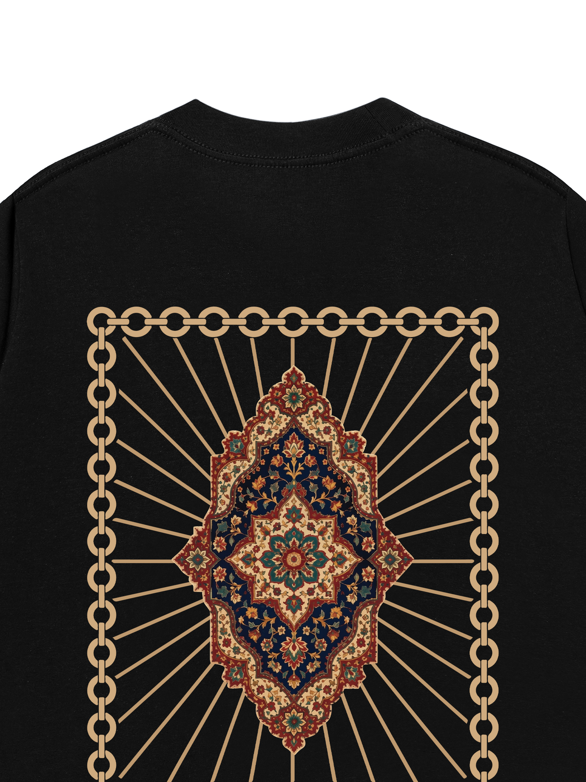 Áo Thun Relaxed Fit Persian Pattern