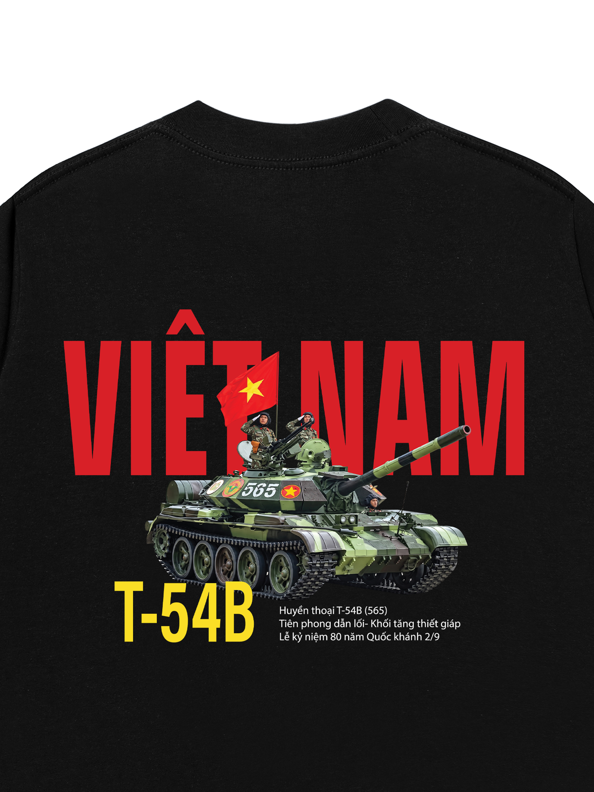 Áo Thun Relaxed Fit Việt Nam T-54B