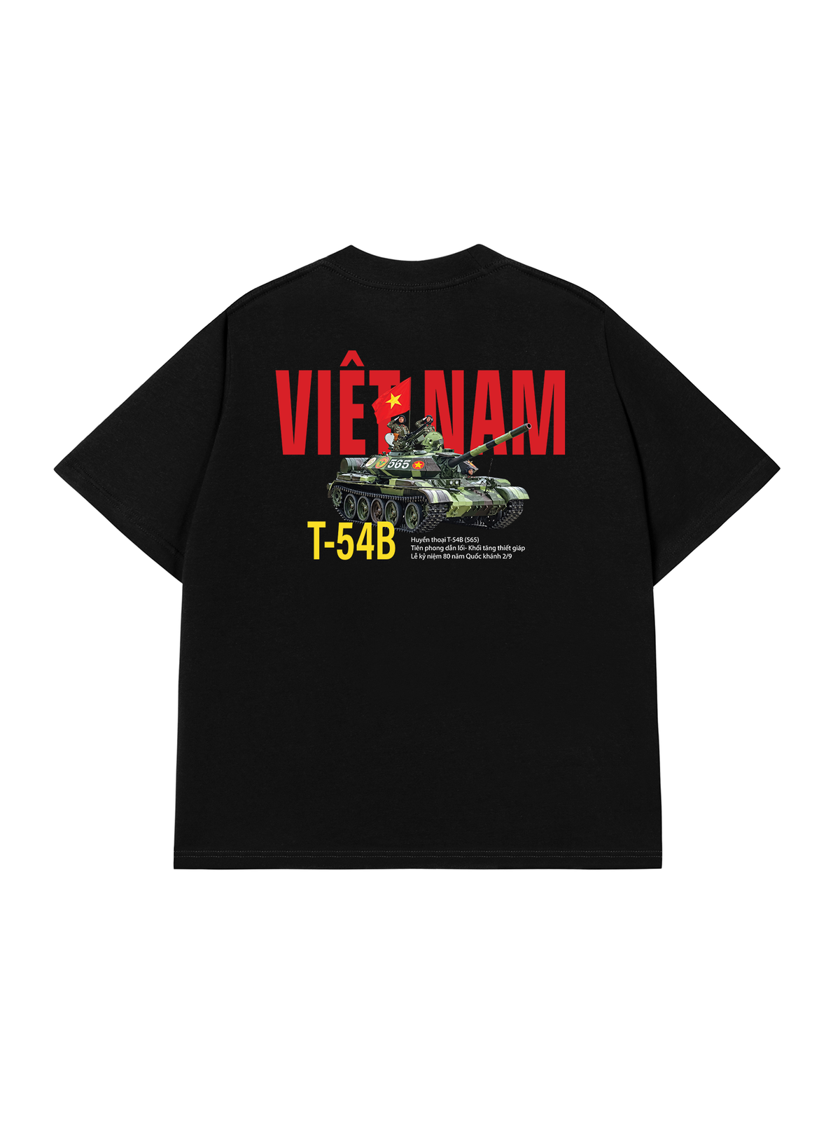 Áo Thun Relaxed Fit Việt Nam T-54B