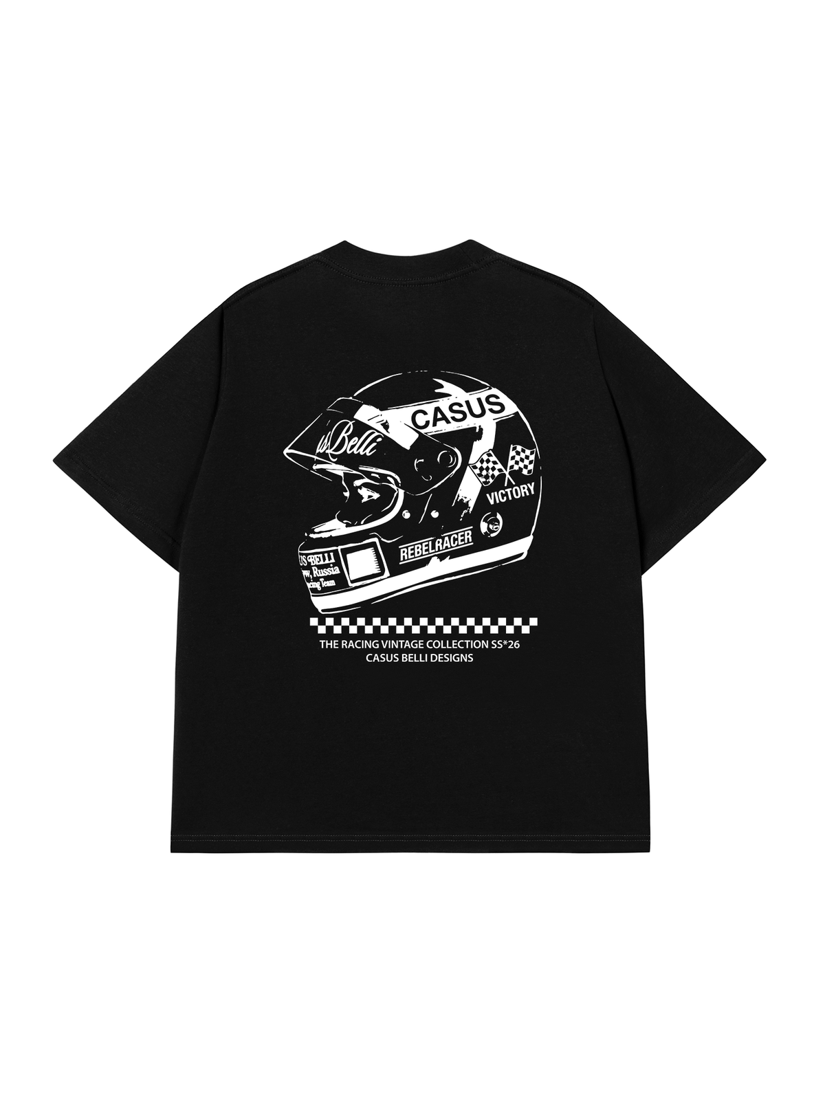 Áo Thun Relaxed Fit Car Racing Vibes