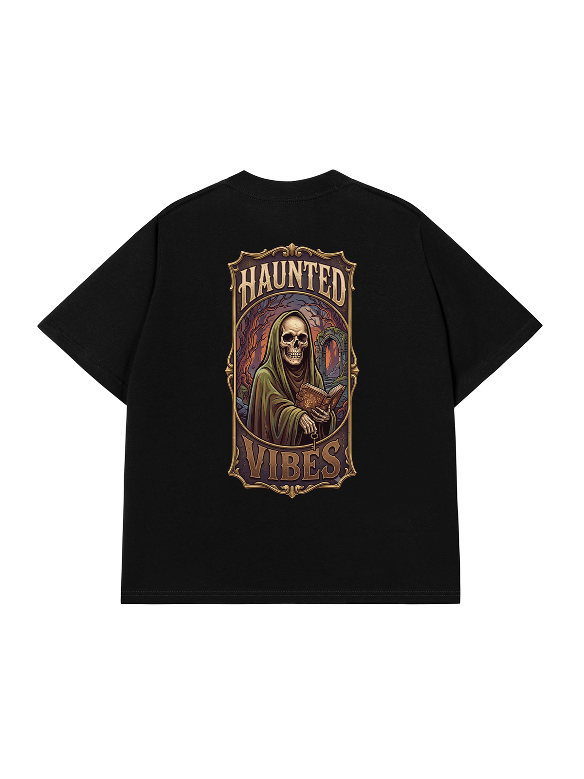 Áo Thun Relaxed Fit Haunted Vibe