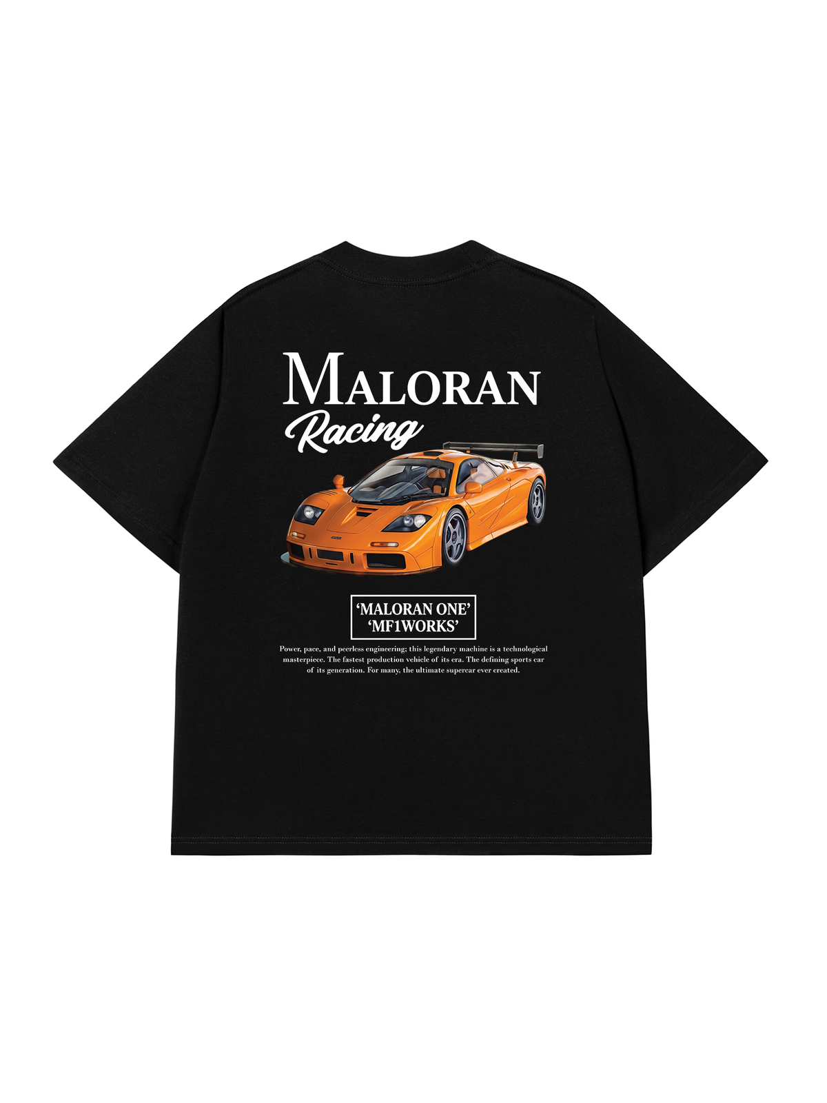 Áo Thun Relaxed Fit Car Maloran Racing