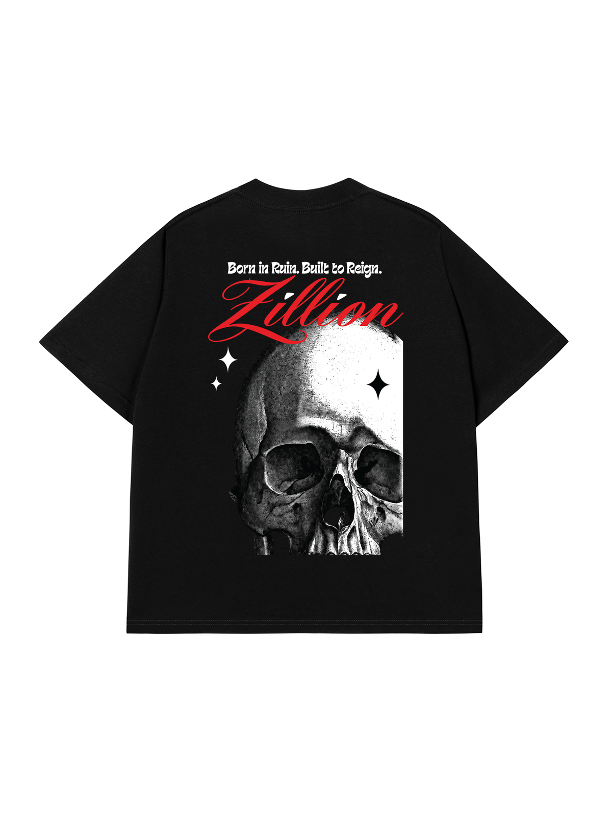 Áo Thun Relaxed Fit Skull Zillion