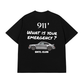 Áo Thun Relaxed Fit Car What Is Your Emergency