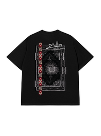 Áo Thun Relaxed Fit Zillion Black Rug