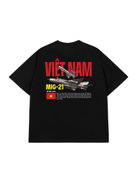 Áo Thun Relaxed Fit Việt Nam Mig-21