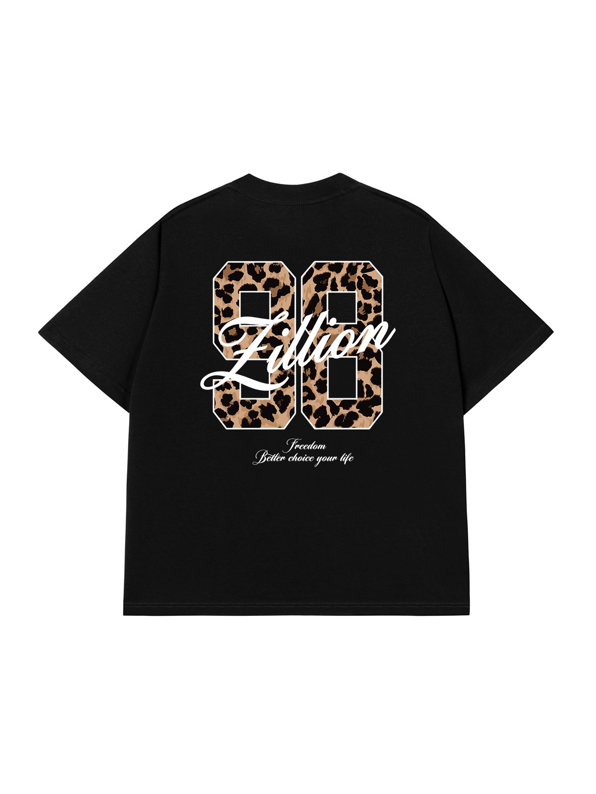 Áo Thun Relaxed Fit Zillion Leopard 98