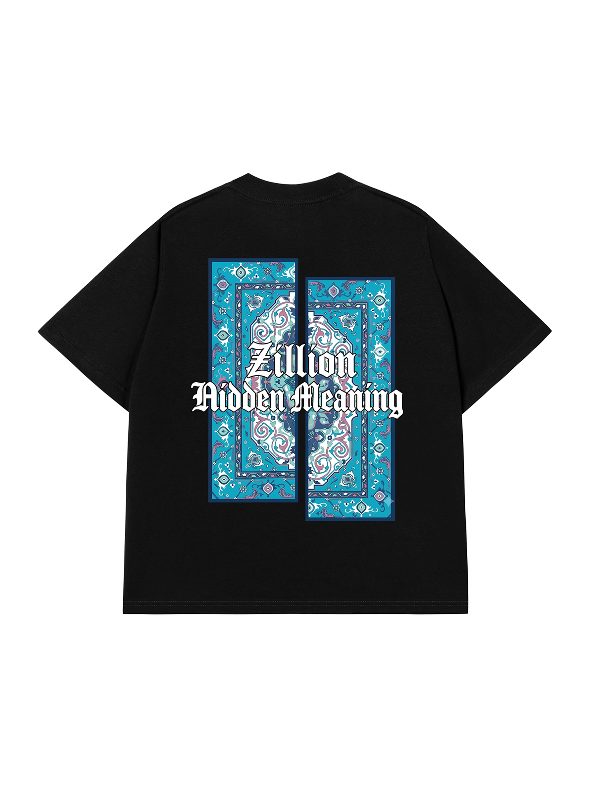 Áo Thun Relaxed Fit Zillion Blue Rug