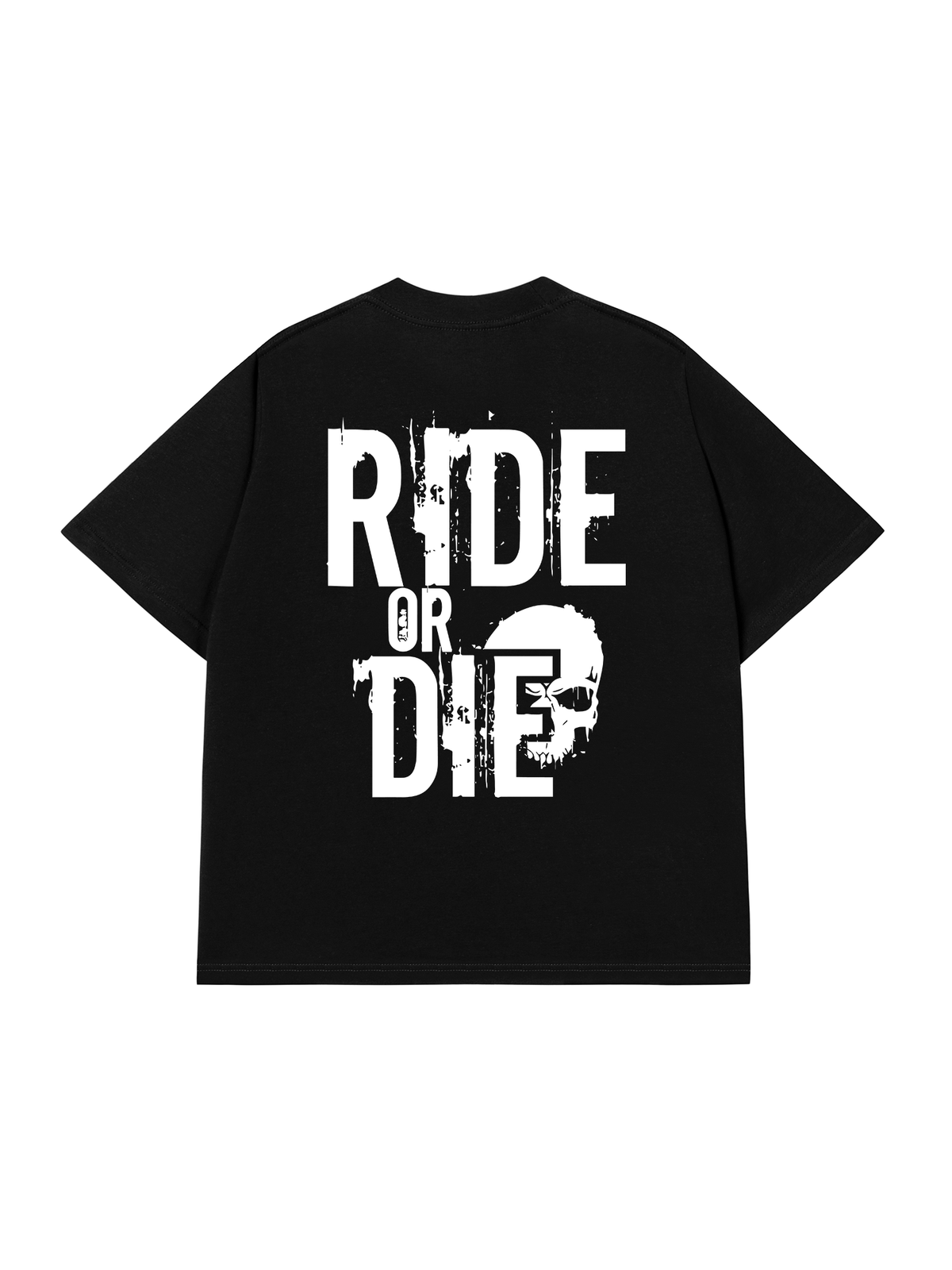 Áo Thun Relaxed Fit Skull Ride Or Die