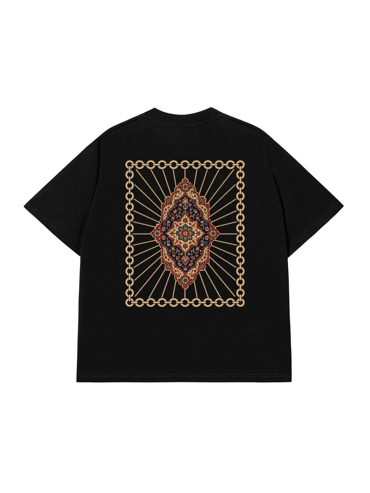 Áo Thun Relaxed Fit Persian Pattern