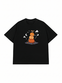 Áo Thun Relaxed Fit Sleepy Pumpkins