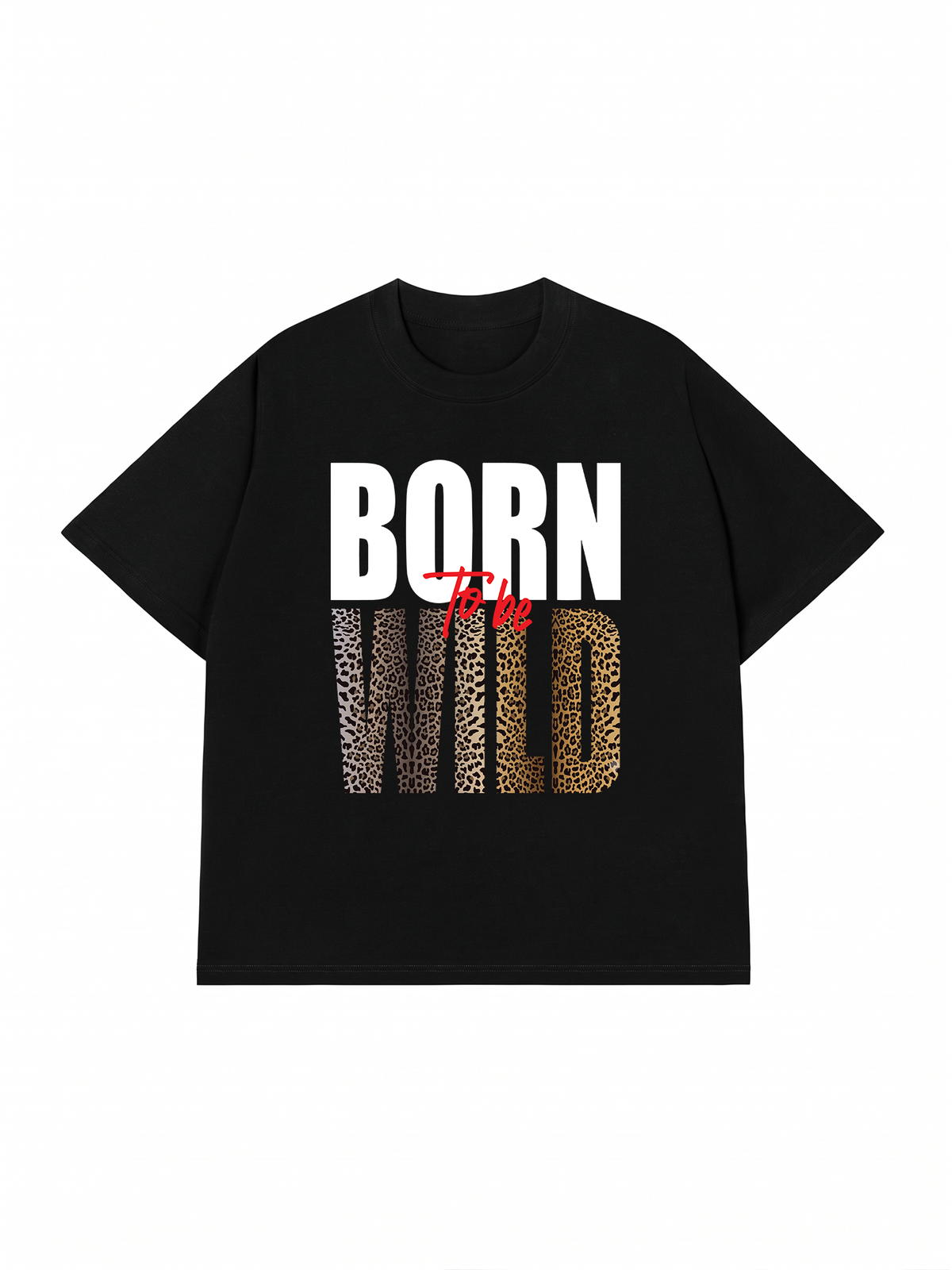 Áo Thun Relaxed Fit Born To Be Wild