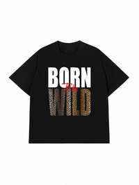 Áo Thun Relaxed Fit Born To Be Wild