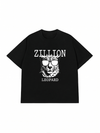 Áo Thun Relaxed Fit Zillion Leopard