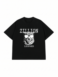 Áo Thun Relaxed Fit Zillion Leopard