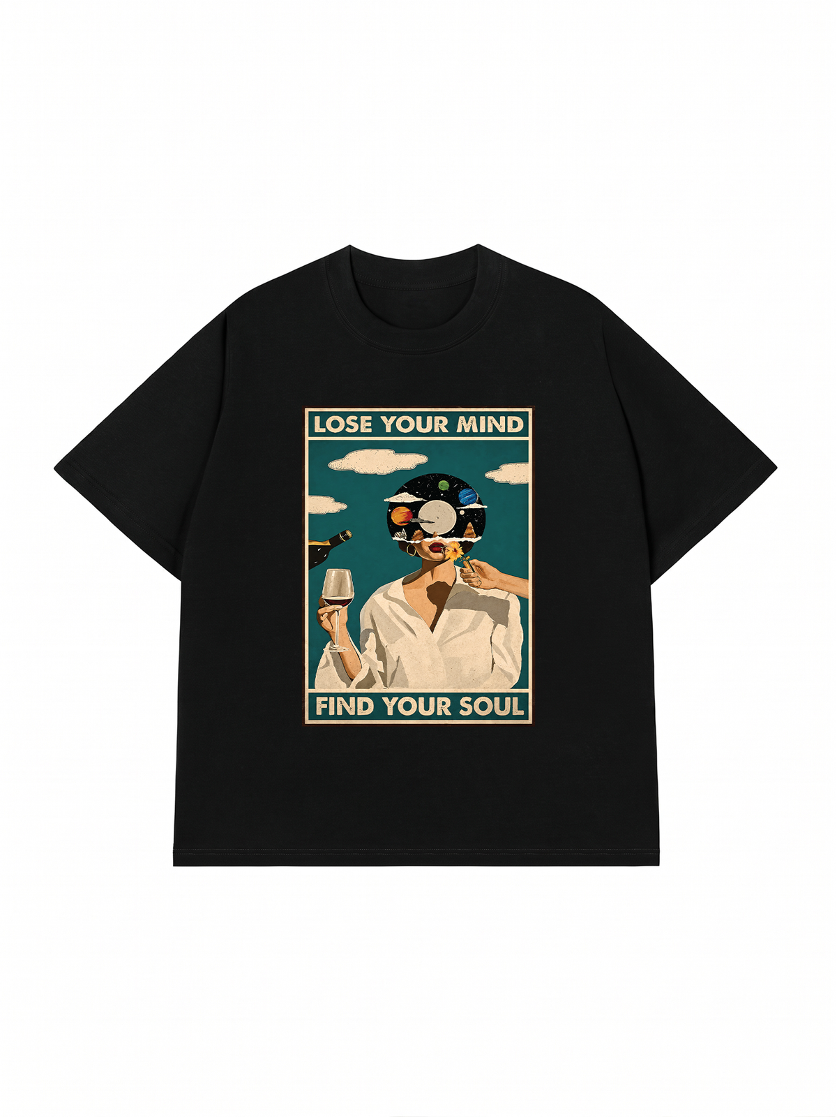 Áo Thun Relaxed Fit Lose Your Mind