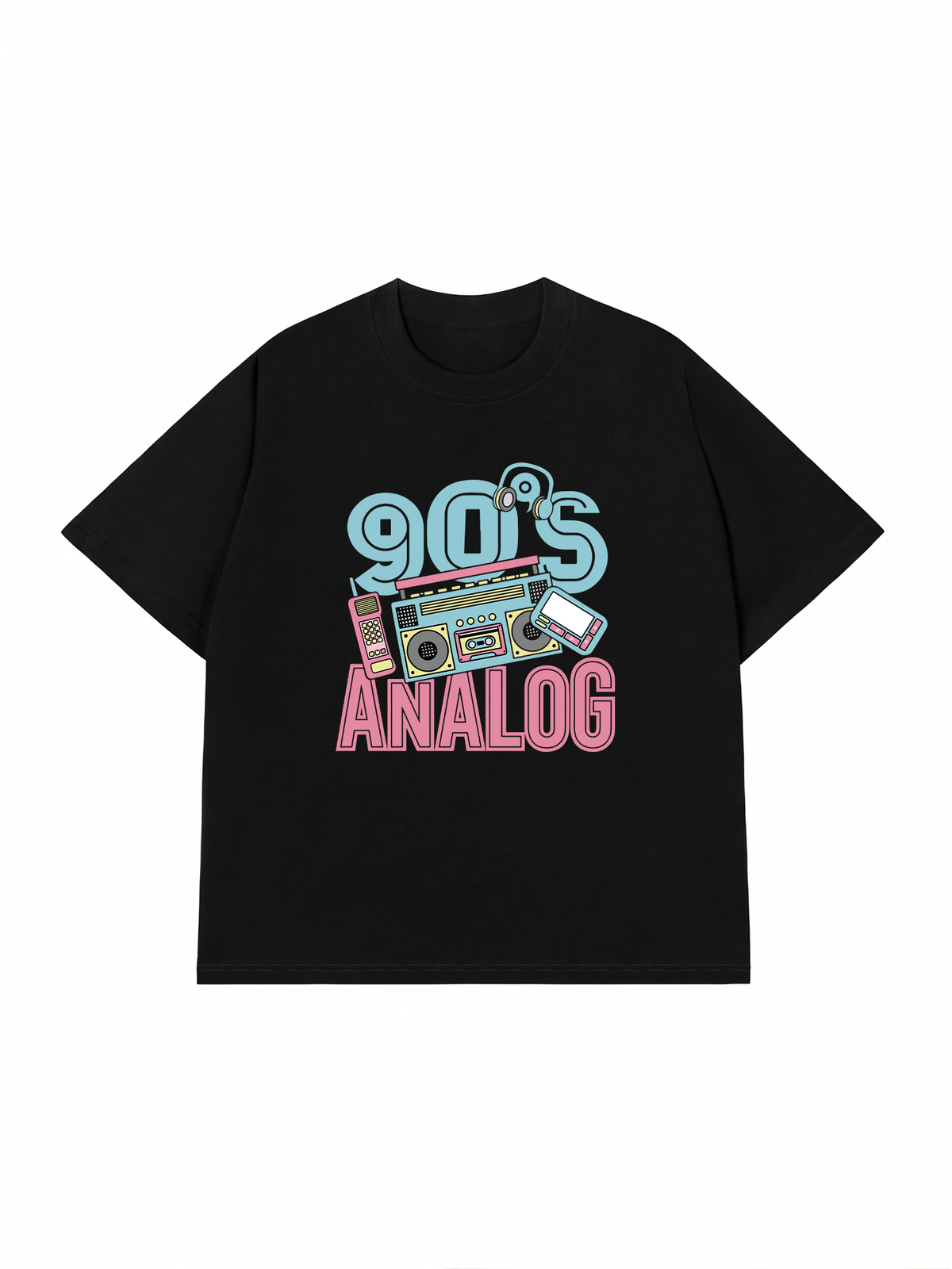 Áo Thun Relaxed Fit 90s Analog