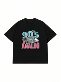 Áo Thun Relaxed Fit 90s Analog