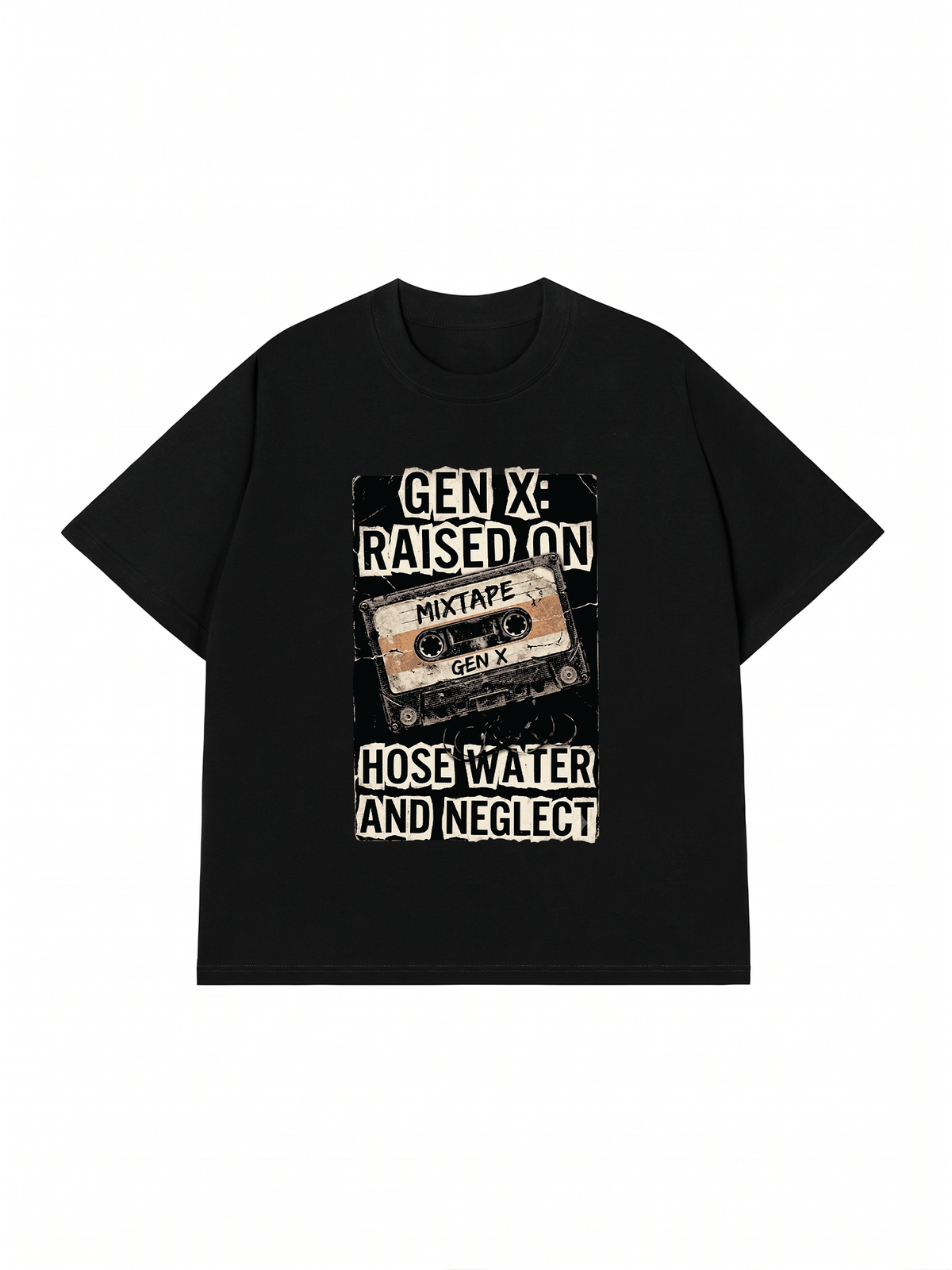Áo Thun Relaxed Fit Gen X Raised On