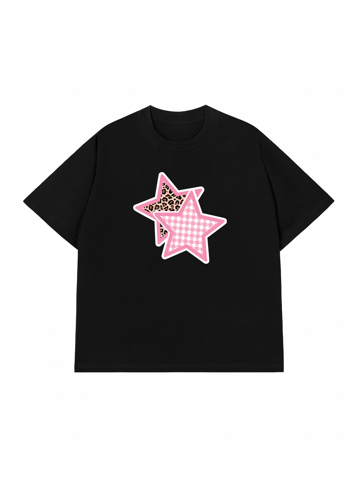 Áo Thun Relaxed Fit Leopard Star