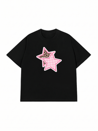 Áo Thun Relaxed Fit Leopard Star