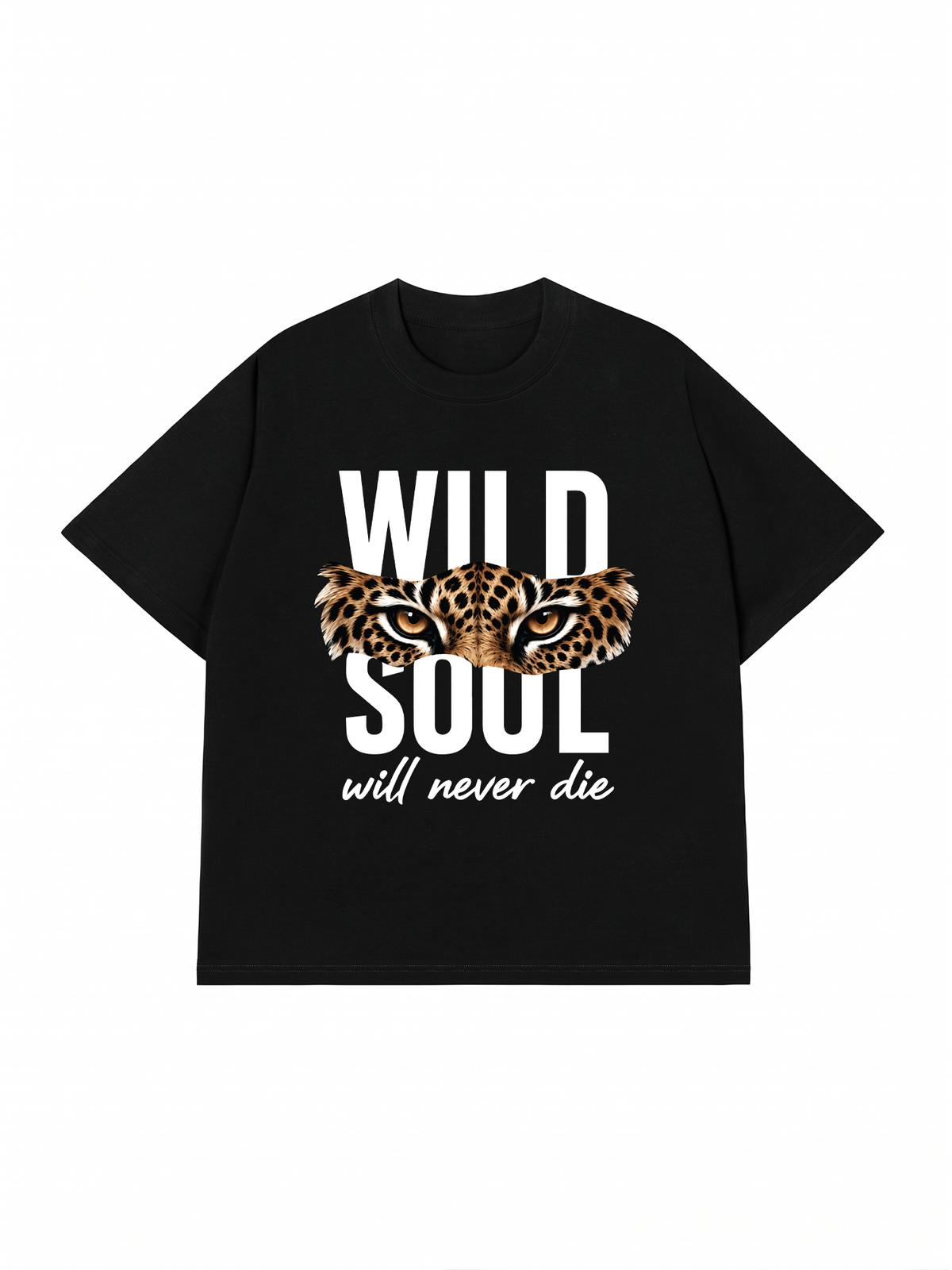 Áo Thun Relaxed Fit Wild Soul Will Never Die