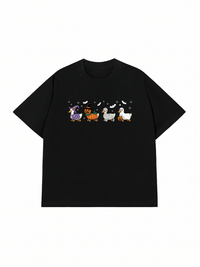 Áo Thun Relaxed Fit Spooky Ducks