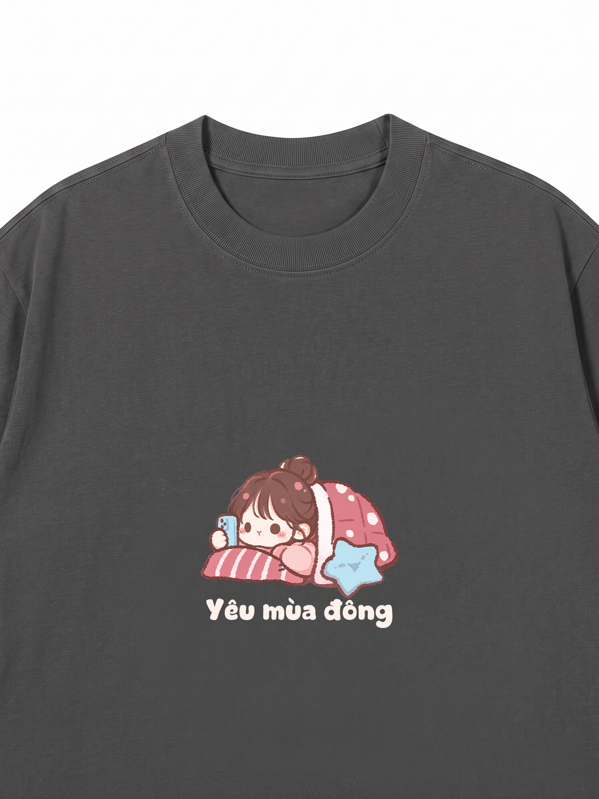 Áo Thun Relaxed Fit Yêu Mùa Đông