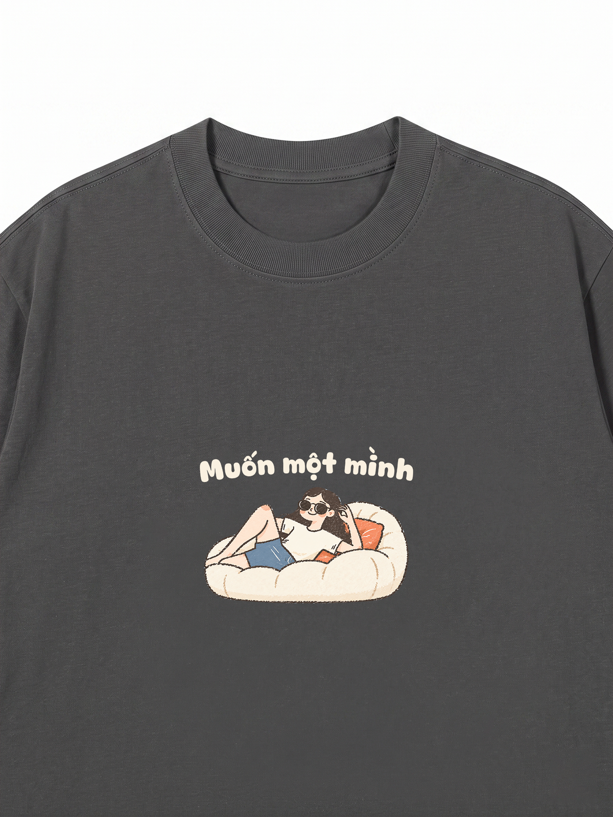 Áo Thun Relaxed Fit Muốn Một Mình