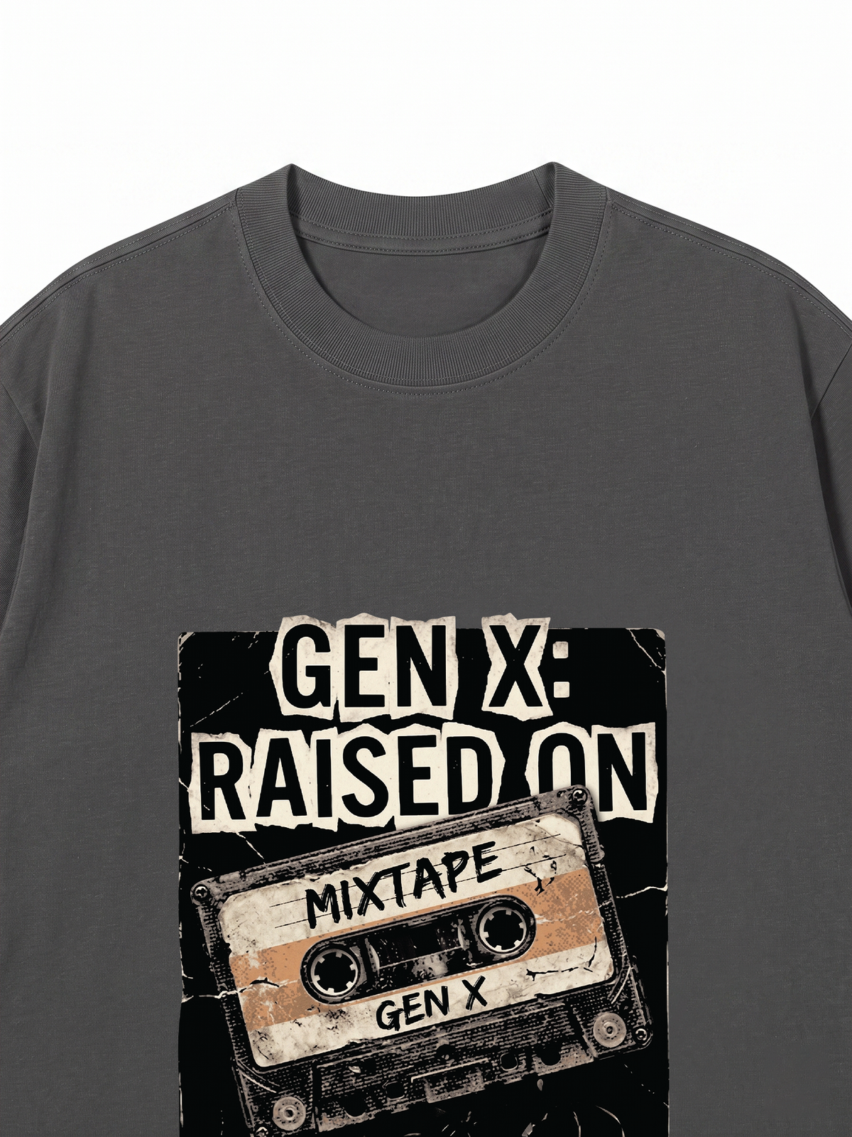 Áo Thun Relaxed Fit Gen X Raised On