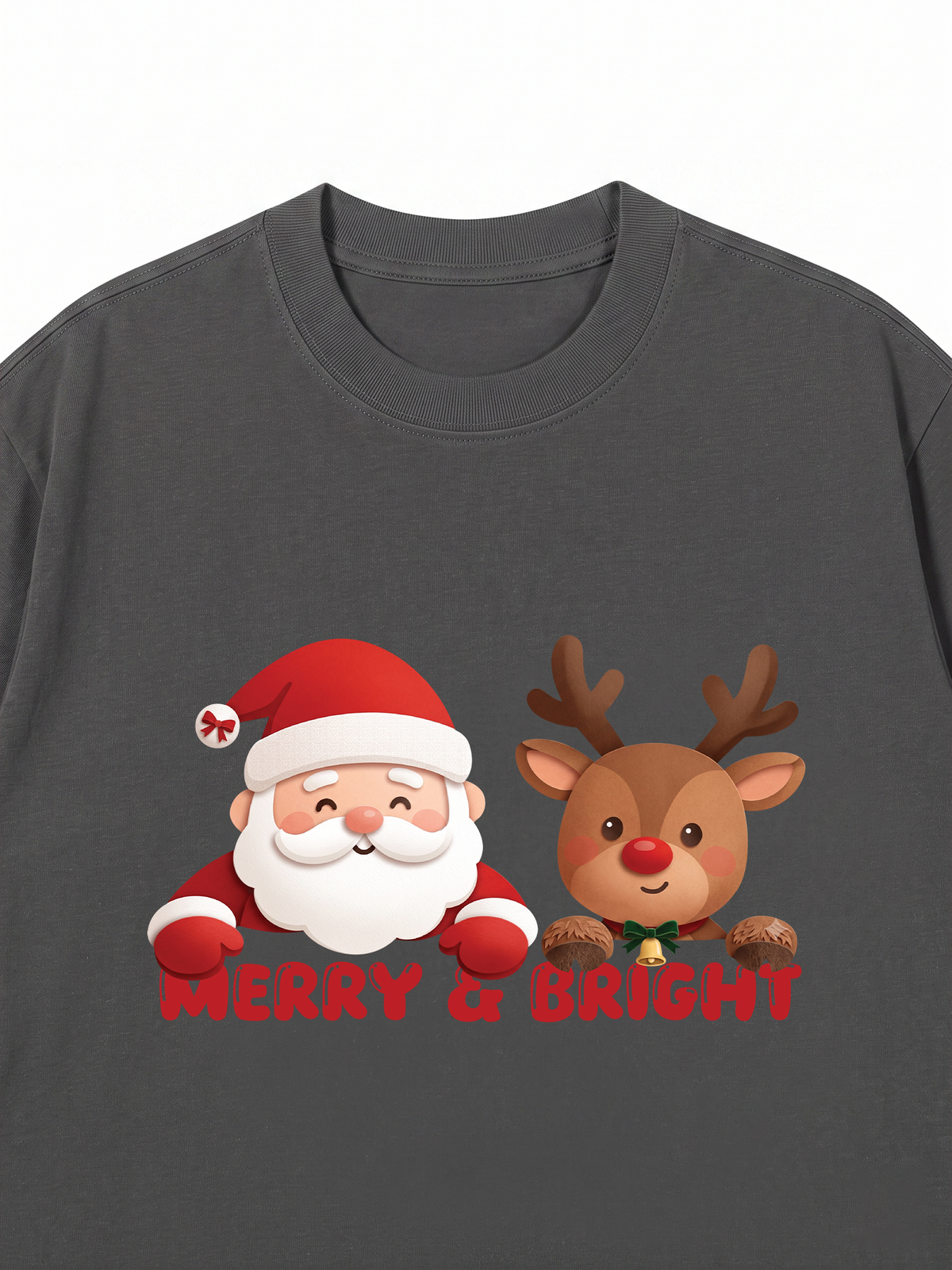 Áo Thun Relaxed Fit Merry & Bright