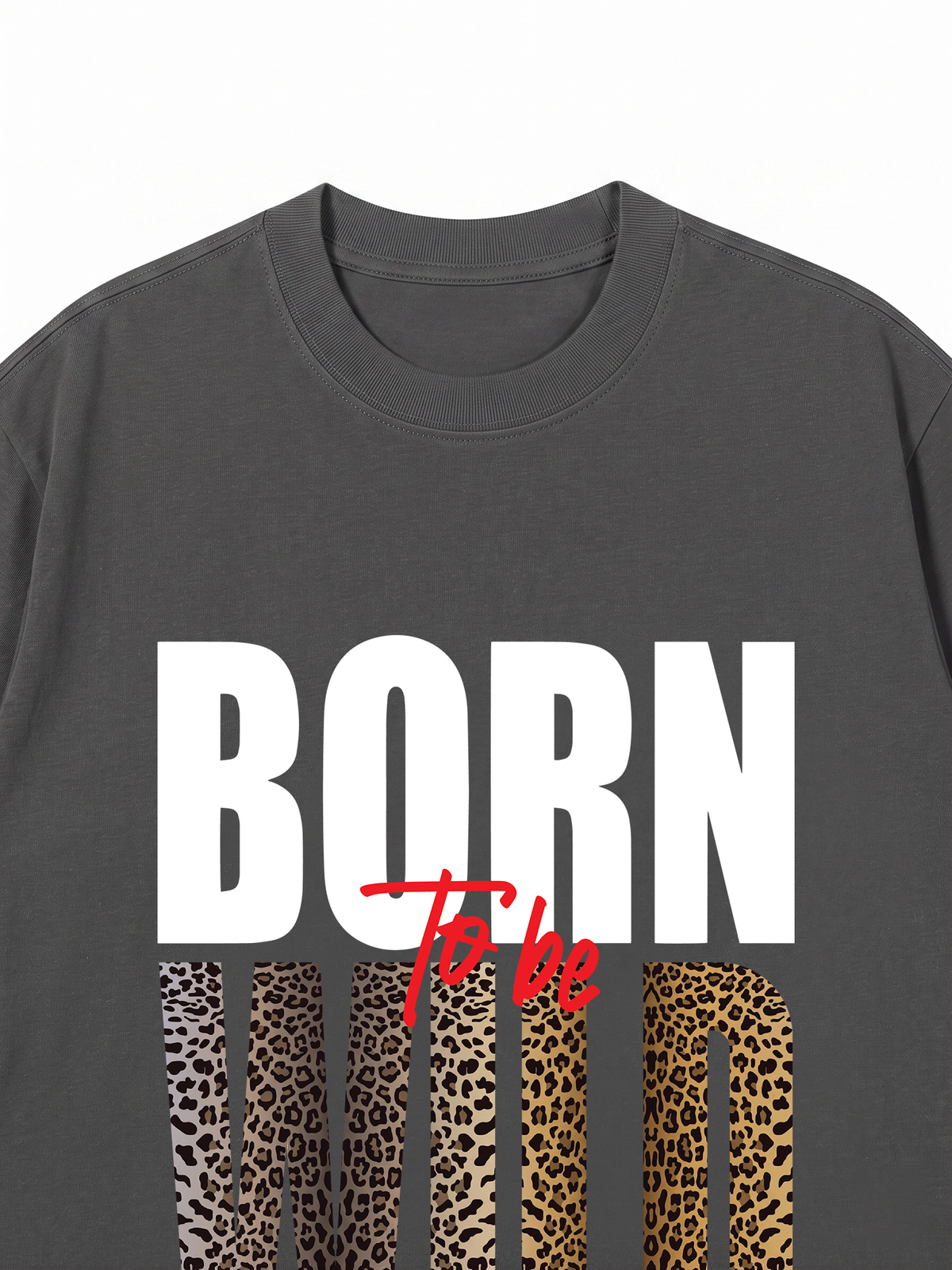 Áo Thun Relaxed Fit Born To Be Wild