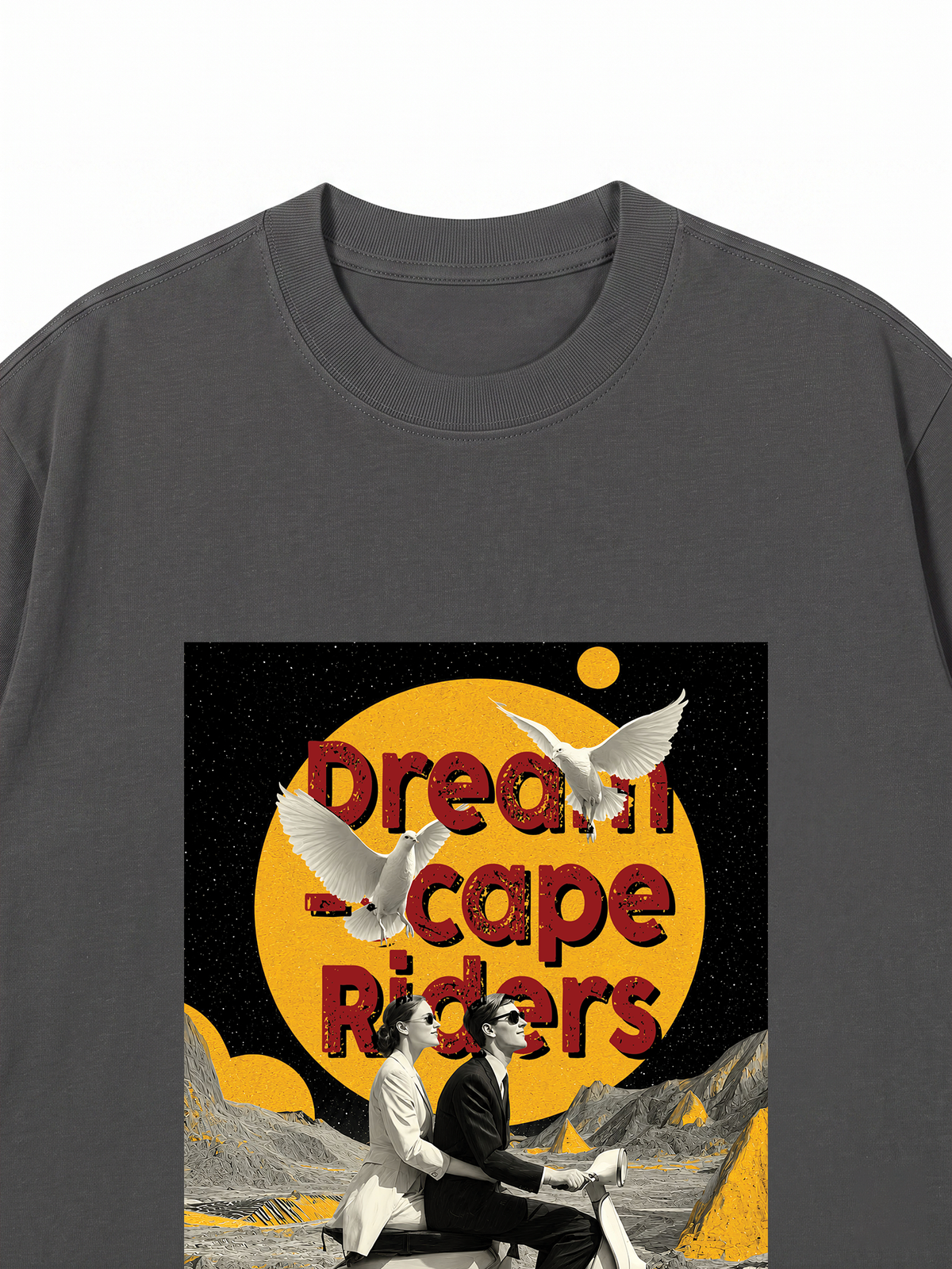 Áo Thun Relaxed Fit Dreamscape Rider