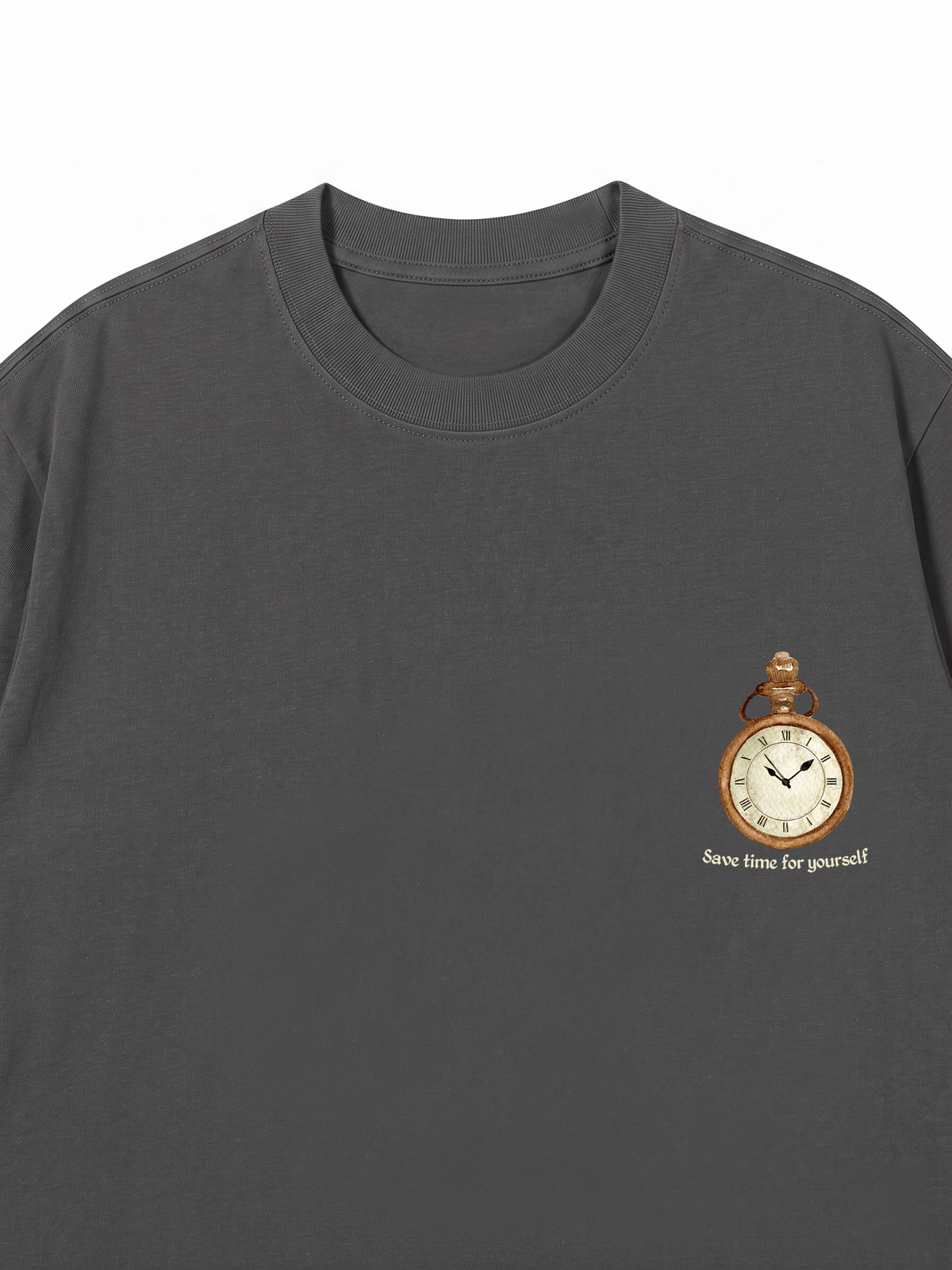Áo Thun Relaxed Fit Save Time For Yourself