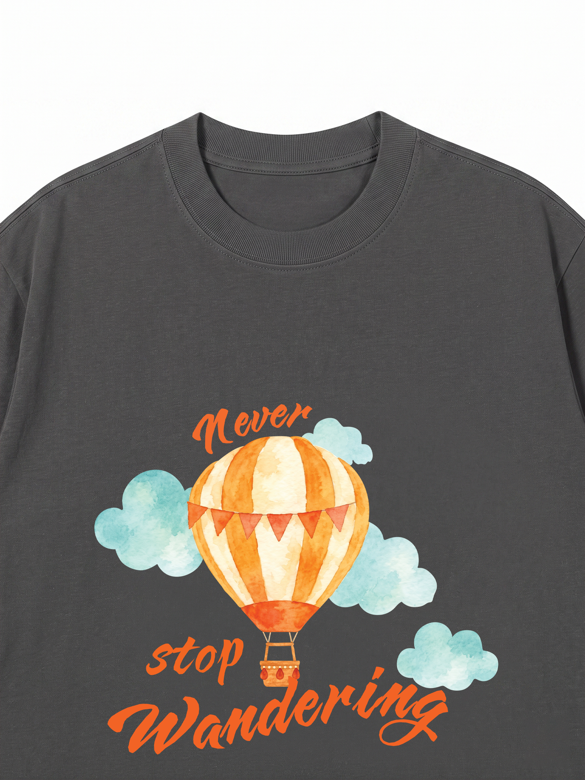 Áo Thun Relaxed Fit Never Stop Wandering