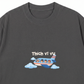 Áo Thun Relaxed Fit Thích Vi Vu