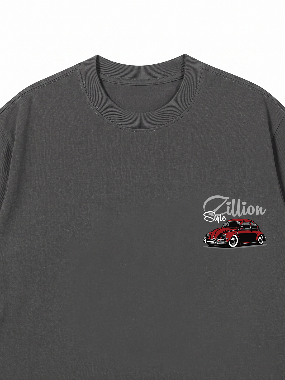 Áo Thun Relaxed Fit Zillion Style Grid & Garage