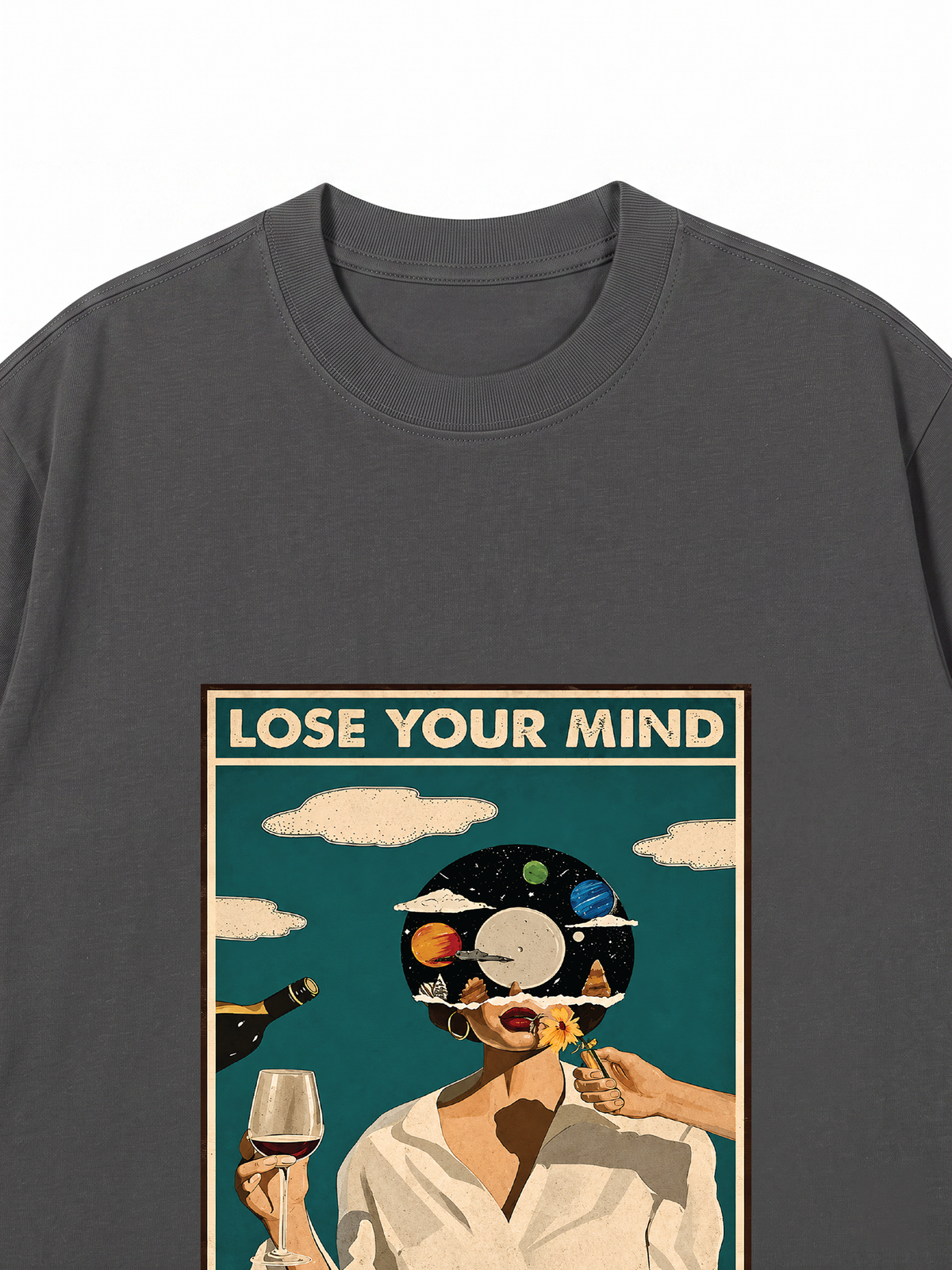 Áo Thun Relaxed Fit Lose Your Mind