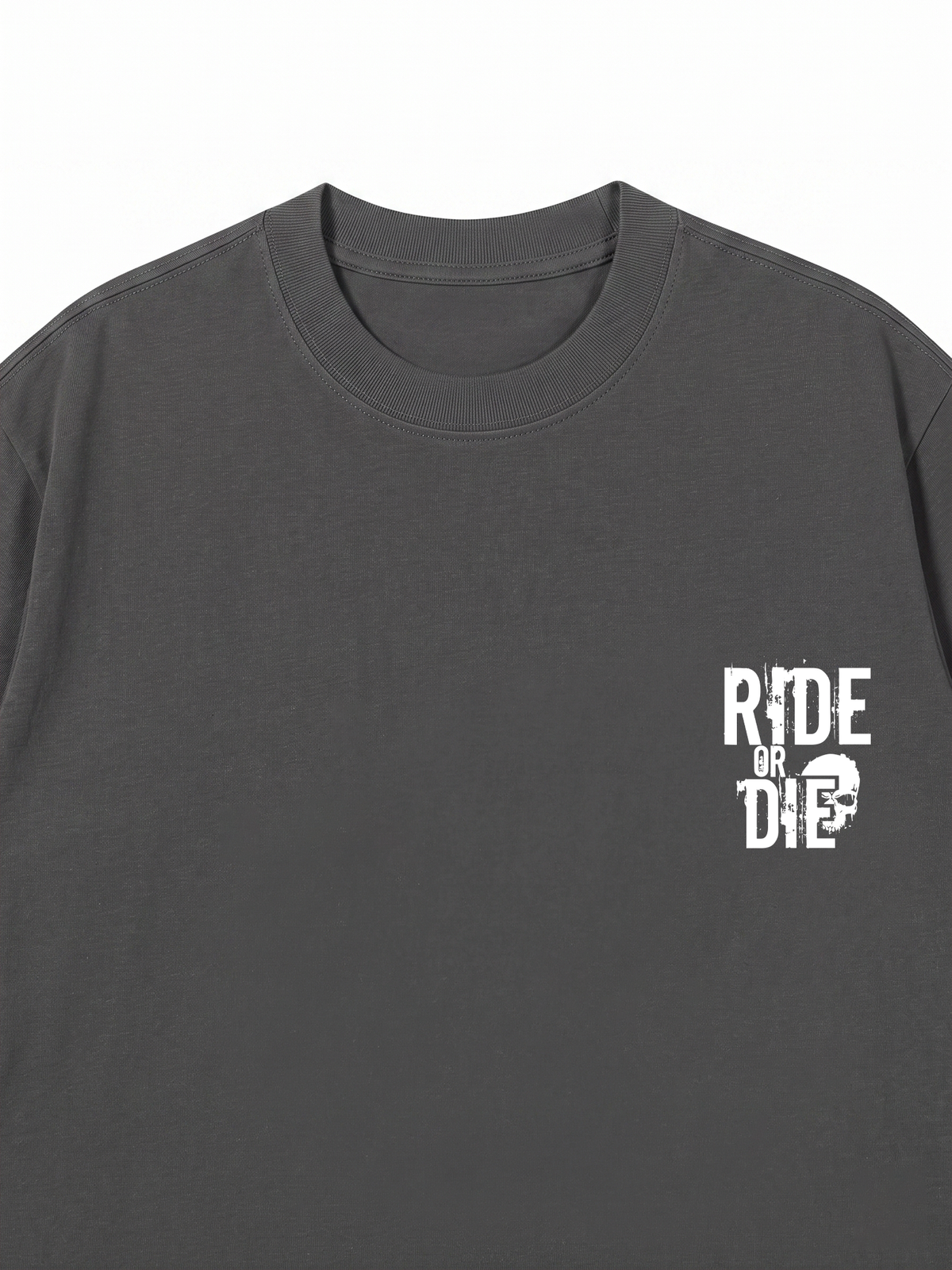 Áo Thun Relaxed Fit Skull Ride Or Die
