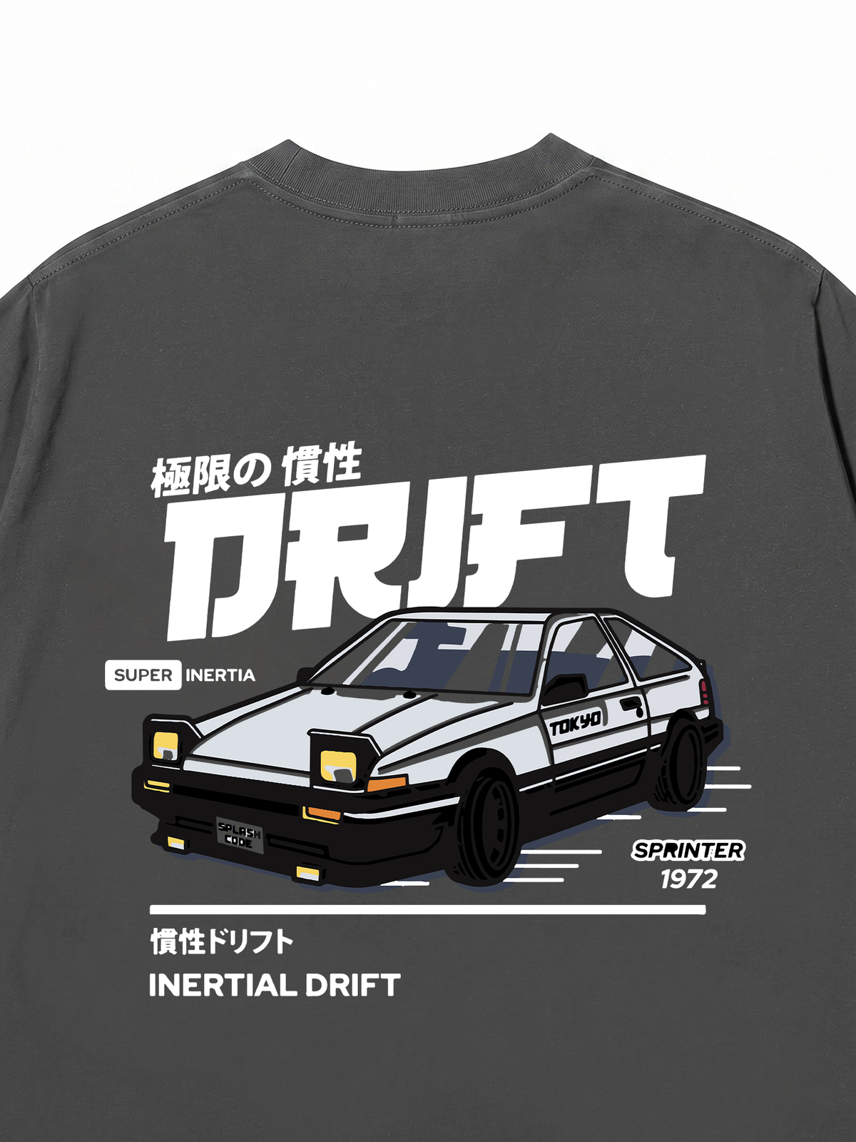 Áo Thun Relaxed Fit Car Drift