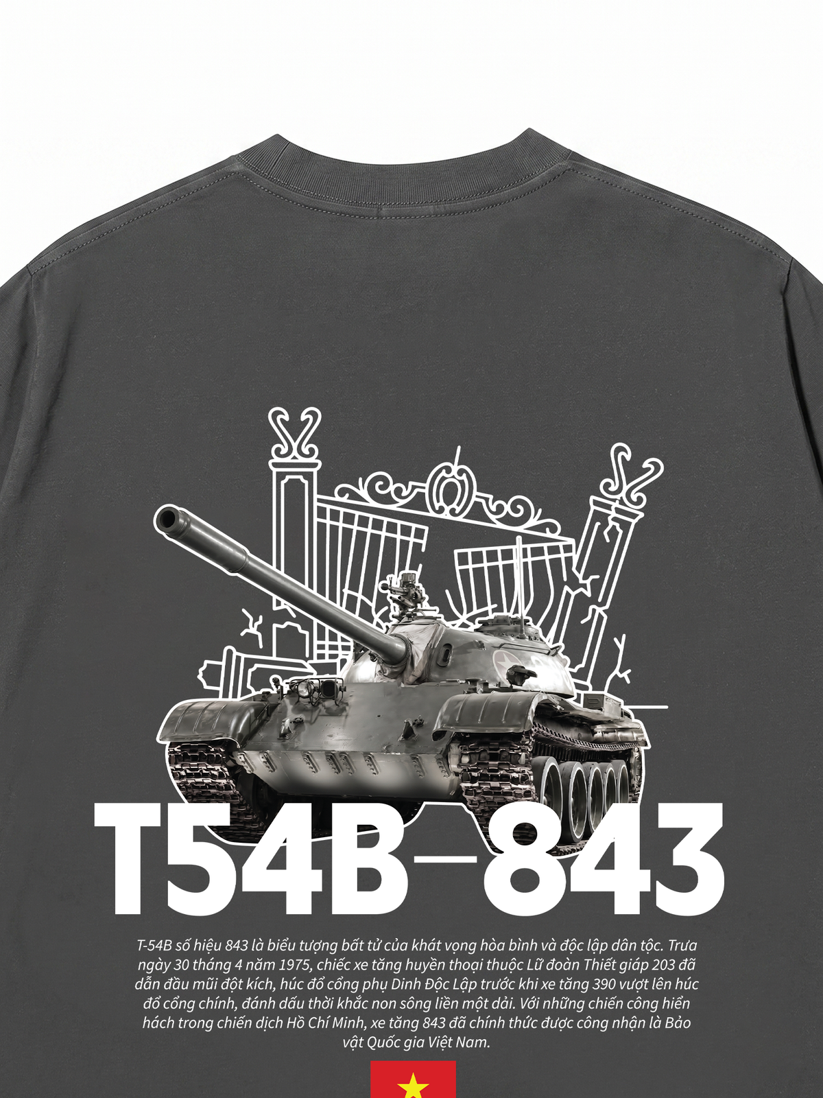 Áo Thun Relaxed Fit Việt Nam T54B-843