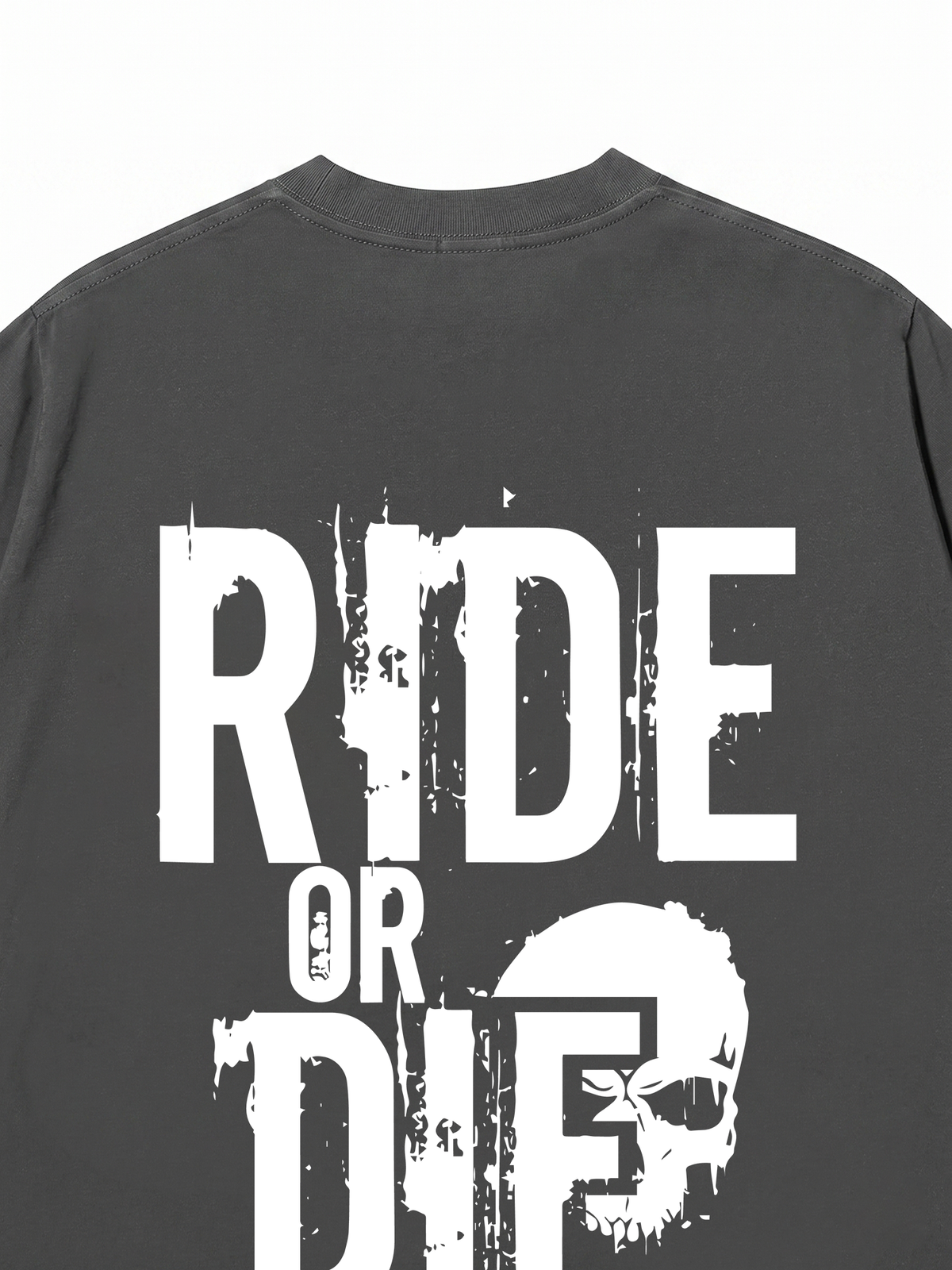 Áo Thun Relaxed Fit Skull Ride Or Die