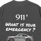 Áo Thun Relaxed Fit Car What Is Your Emergency