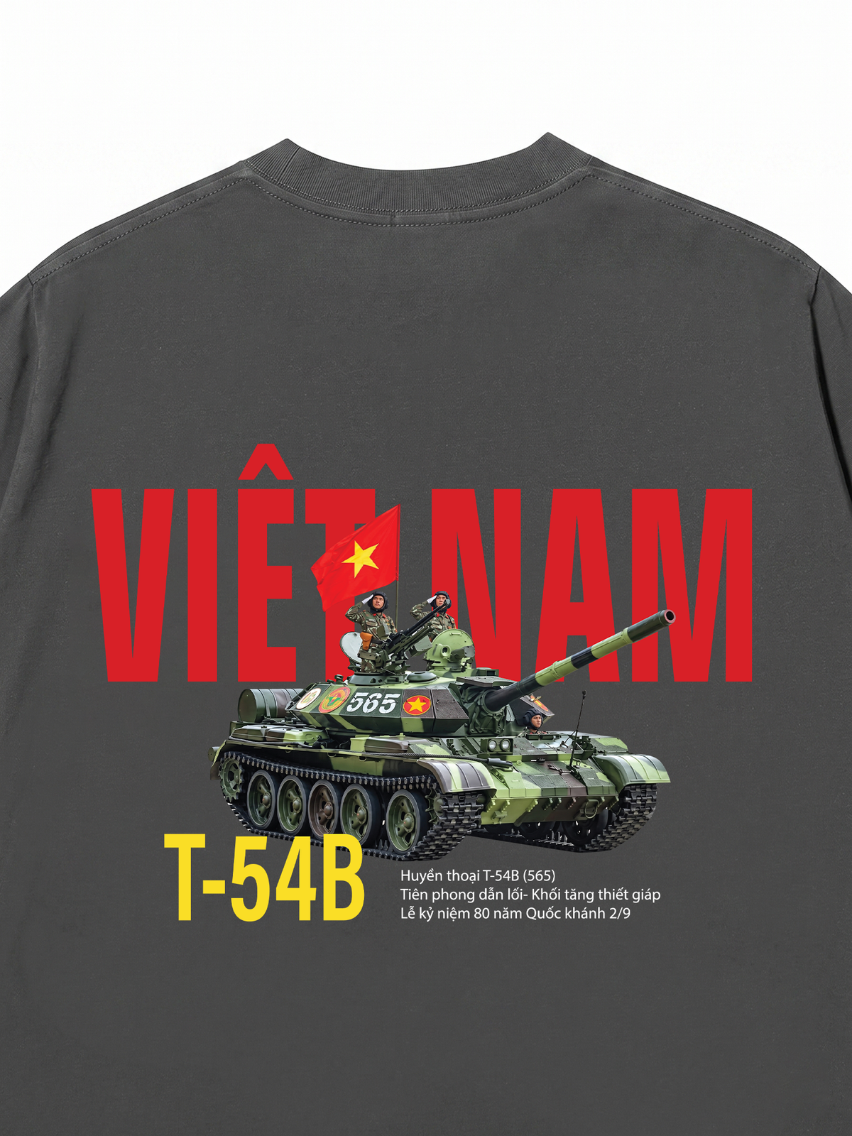 Áo Thun Relaxed Fit Việt Nam T-54B