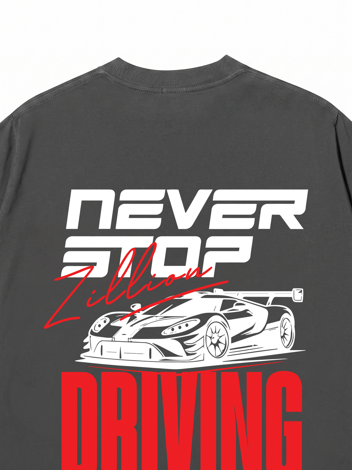 Áo Thun Relaxed Fit Never Stop Driving