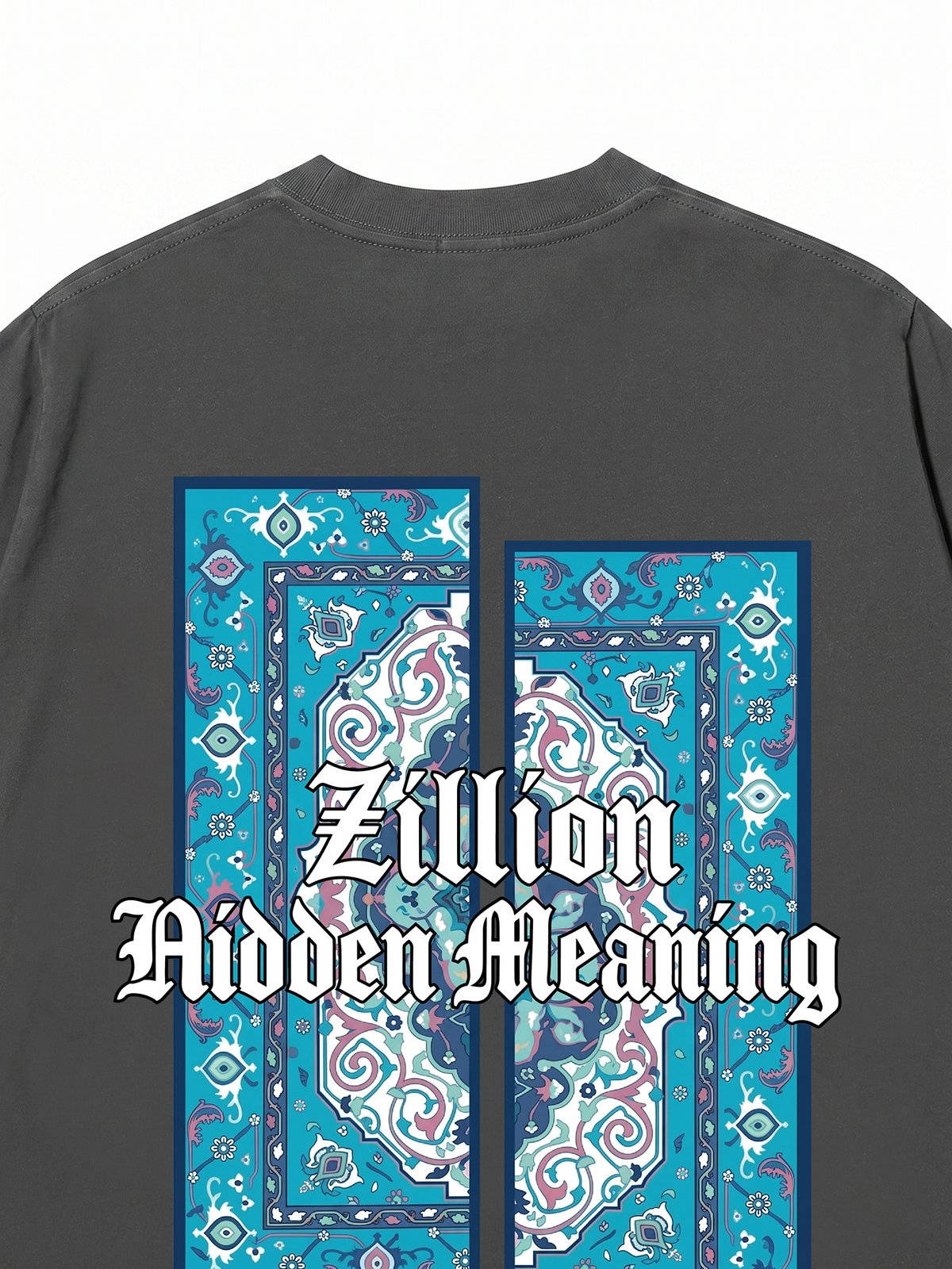 Áo Thun Relaxed Fit Zillion Blue Rug