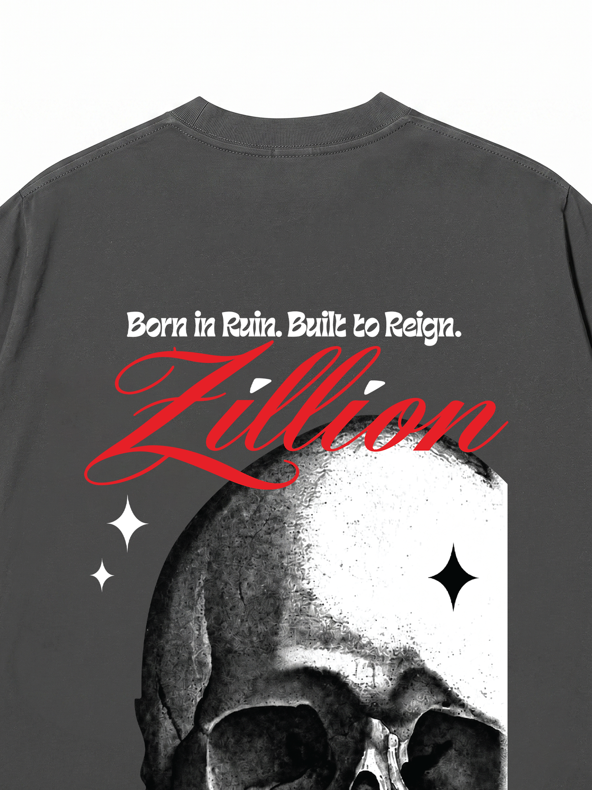 Áo Thun Relaxed Fit Skull Zillion