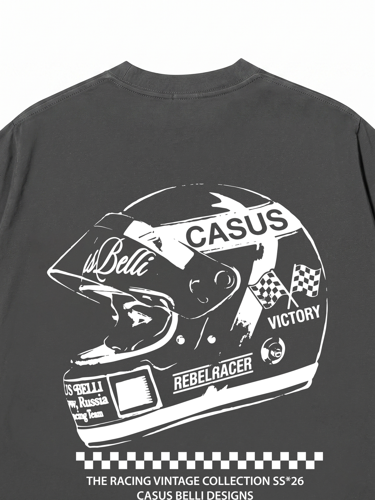 Áo Thun Relaxed Fit Car Racing Vibes
