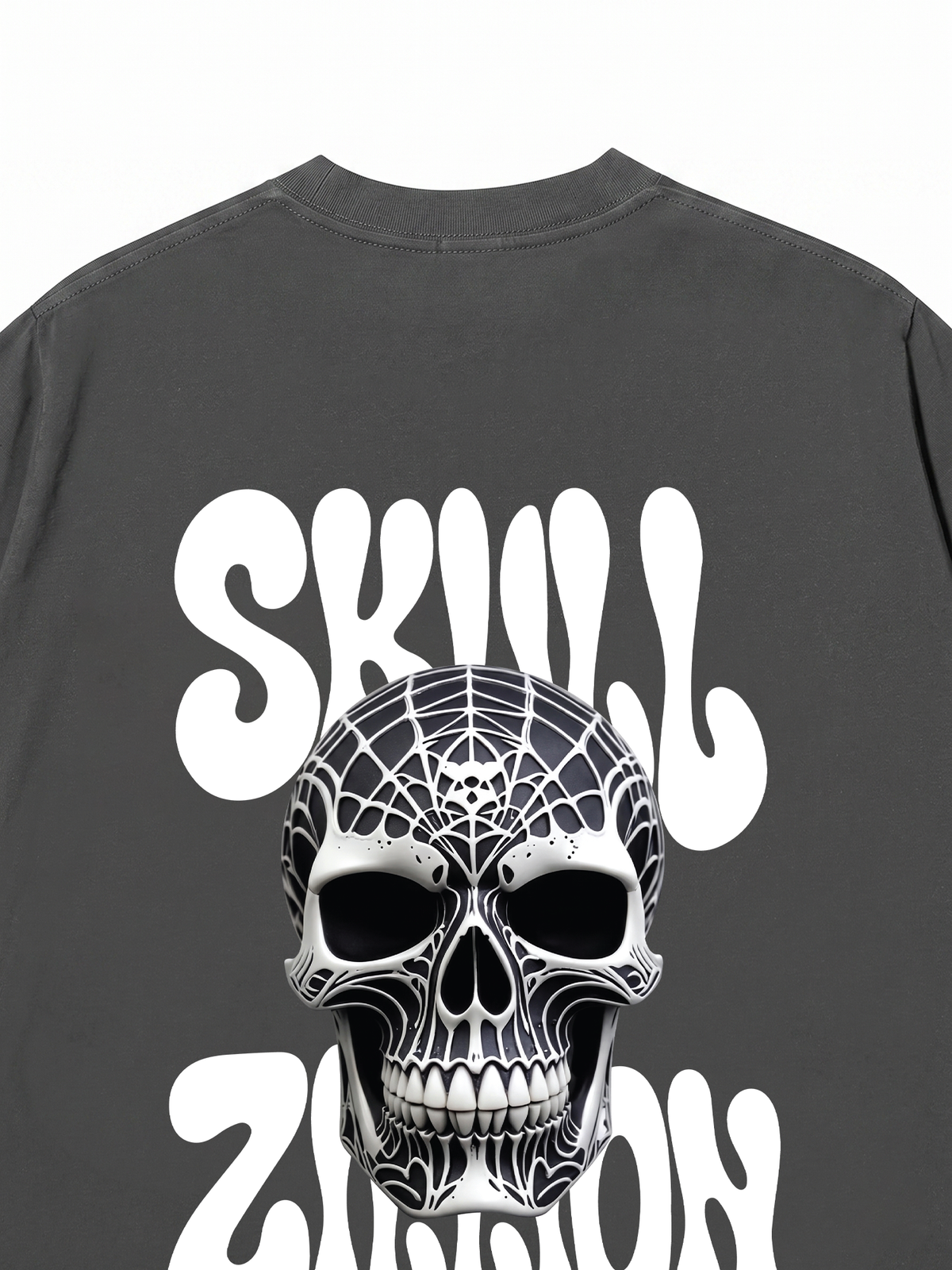 Áo Thun Relaxed Fit Spider Skull